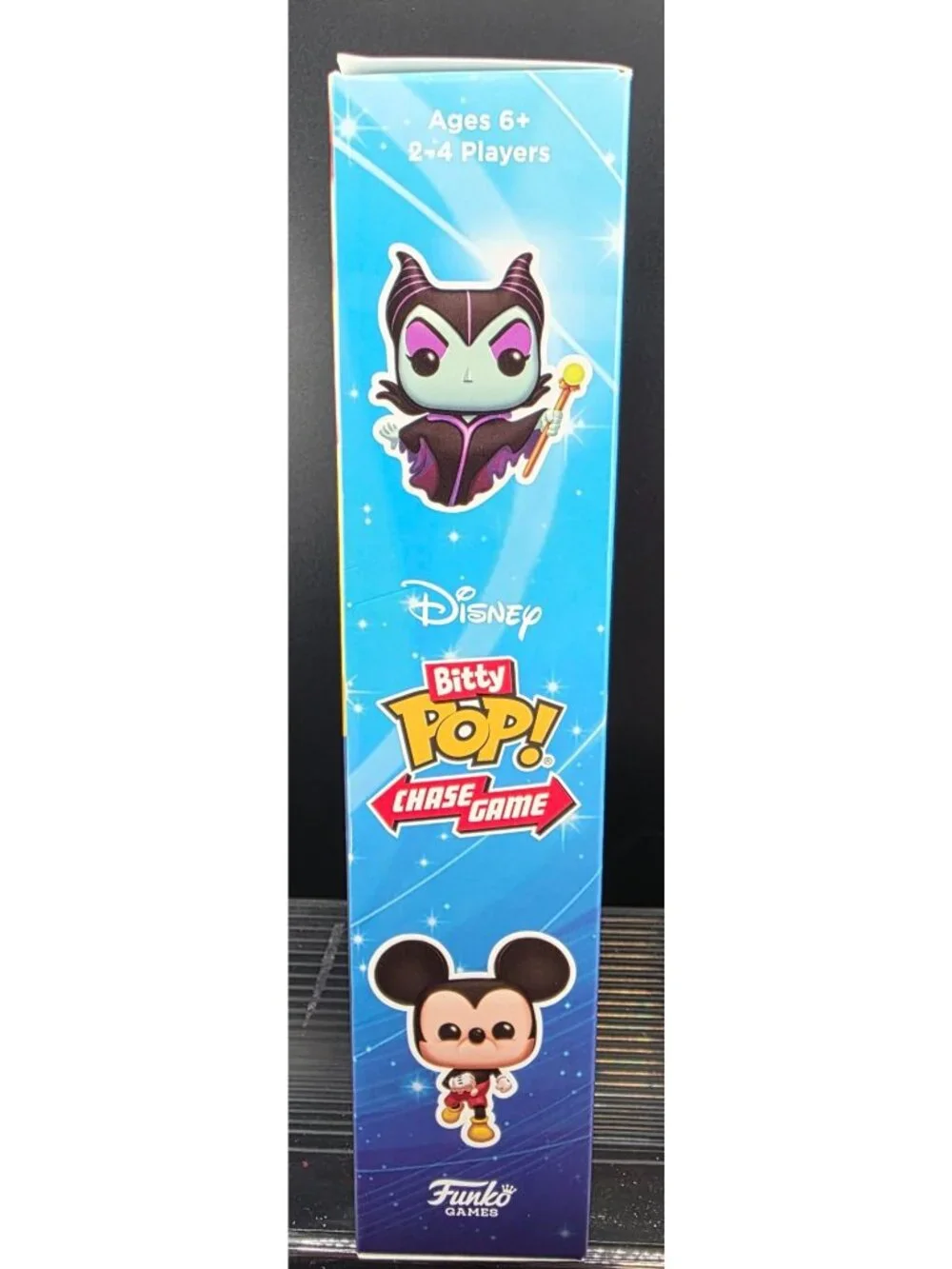 Disney Bitty Pop! Chase Game Funko Board Game 4 Exclusive Figures Ages 6+